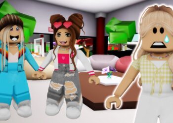 THE NEW GIRL STOLE MY BEST FRIEND!! **BROOKHAVEN ROLEPLAY** | JKREW GAMING