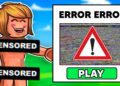 Playing BANNED Roblox Games