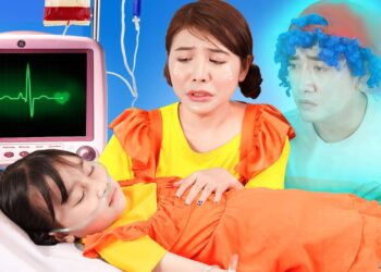 I'm So Sorry, Daughter… Don't Be Sad Baby Doll –  Very Sad Story FNF Vs Squid Game Real Life