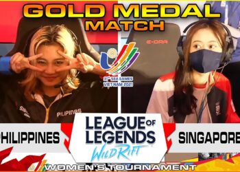 GOLD MEDAL MATCH | PHILIPPINES VS SINGAPORE – 31st SEA Games – Women's Tournament | Wild rift