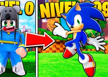 VIREI O SONIC NO ROBLOX SPEED SIMULATOR – Brancoala Games