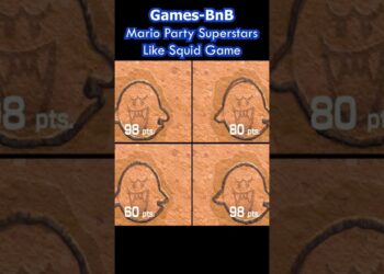 Mario Party Superstars – Like Squid Games – Mario vs Donkey Kong vs Luigi vs Yoshi