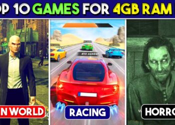 Top 10 Games For *4GB RAM* PCs | Good Graphics, Open World, Horror, Racing….& More