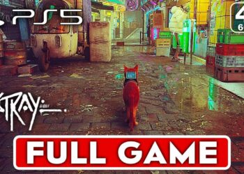 STRAY Gameplay Walkthrough Part 1 FULL GAME [4K 60FPS PS5] –  No Commentary