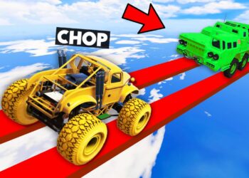 GTA 5 FACE TO FACE CHERNOBOG TRY TO CRUSH SUPER TRUCK