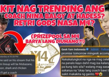 COACH NG GEEKFAM KINAAWAAN DAHIL NAG CELEBRATE MAG ISA? MOONTON NAG KURIPOT SA M4? BASIC IN SA BTK?!