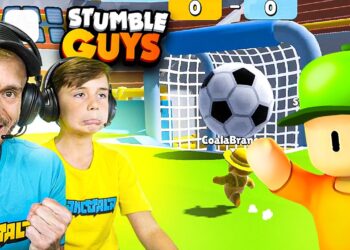 FUTEBOL NO STUMBLE GUYS – Família Brancoala Games