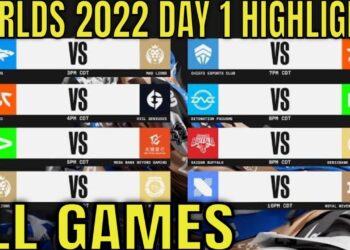 Worlds 2022 Play-Ins Day 1 Highlights ALL GAMES  | LoL World Championship 2022 Day 1 Play-Ins