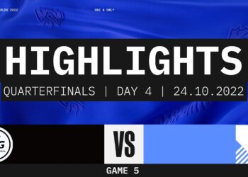 Highlights DRX vs EDG [GAME 5] [Vòng Tứ Kết – Ngày 4 – CKTG 2022][24.10.2022]