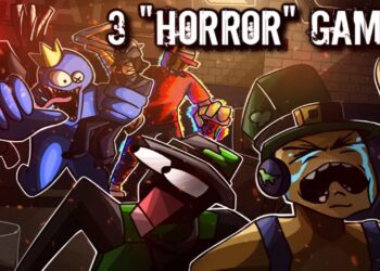 3 Roblox "Horror" Games – Funny Moments (ft. Chilly Emerald, Jek, etc…)