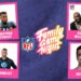 NFL Family Game Night! | Jonathan Stewart, NickEh30, Ricky Williams & JeromeASF play Fall Guys!