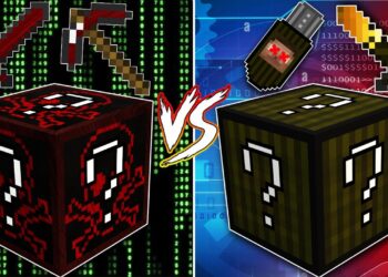MINI GAME : HACKER VS UPGRADE LUCKY BLOCK BEDWARS ** BẤT TỬ NHƯNG VẪN THUA HACKER ??