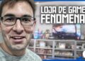 Essa Loja de Games é MARAVILHOSA!!! | Visita e Tour pela Casa do Video Game