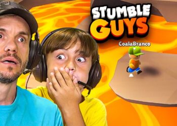 O CHÃO É LAVA NO STUMBLE GUYS – Brancoala Games