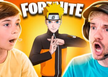 PRIMEIRA VEZ JOGANDO COM NARUTO NO FORTNITE – Brancoala Games