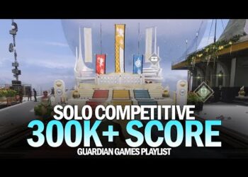 Solo 300k+ Guardian Games 2022 Competitive Playlist [Destiny 2]