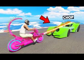 GTA 5 FACE TO FACE CUTTING CHOP INTO TWO PIECES CHALLENGE