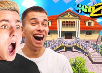 KTO LEPIEJ ZBUDUJE DOM GENZIE w MINECRAFT WYGRYWA 1000ZŁ!