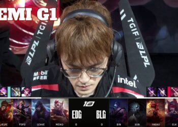 EDG vs BLG – Game 1 | Semi Final LPL Spring 2023 Playoffs | Edward Gaming vs Bilibili Gaming G1
