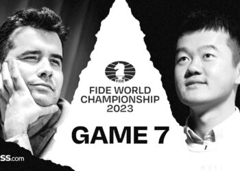 INCREDIBLE Back and Forth Match! | Ding & Nepomniachtchi In Game 7! | FIDE World Championship – 2023