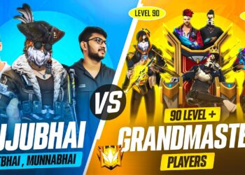 6 PRO 96 LEVEL+ GRANDMASTER PLAYER VS AJJUBHAI AMITBHAI AND MUNNABHAI CS GAMEPLAY | GARENA FREE FIRE
