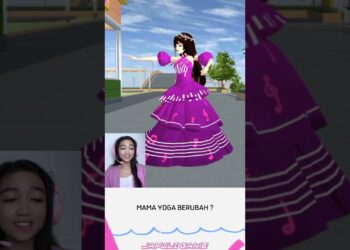 Gara gara Karin mama Yoga berubah jadi cantik #sakuraschoolsimulator #shorts