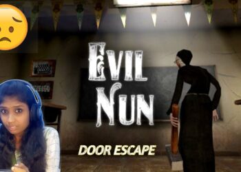 Evil Nun Door Escape 😥👿☹️||சூனியக்காரி😂😂||Jeni Gaming
