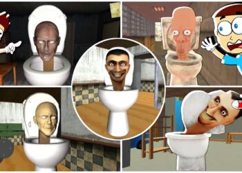 Top 6 Skibidi Toilets Android Games in Play Store 😲 | Shiva and Kanzo Gameplay