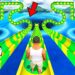 SHINCHAN AND FRANKLIN TRIED THE IMPOSSIBLE TRIPLE WATER SLIDE ZIGZAG MAZE CURVY CHALLENGE GTA 5