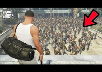 BIGGEST Zombie Attacked In GTA 5 | Destroys LOS SANTOS PART 2 | Lovely Gaming