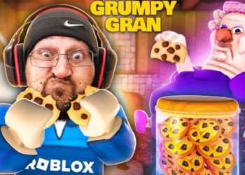Roblox Grumpy Gran! Escape the Tasty Cookie Lady (Granny's House Game)