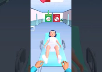 Hospital Emergency Girl Run Room-7 #shorts #games