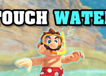 How fast can you touch water in every Mario game?