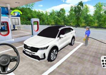 New Kia SUV Driving In The City – 3D Korean Car Driving Class Simulator #15 – Android Gameplay