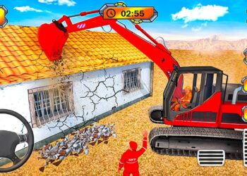 City Construction JCB Excavator 3D – Heavy Crane Driving Simulator – Android Gameplay