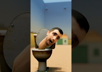 SKIBIDI TOILET vs CAMERAMAN in SQUID GAME pt.2 #shorts *GAMINGWITHKEV ANIMATION* #roblox