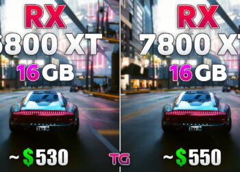 RX 7800 XT vs RX 6800 XT – Test in 10 Games