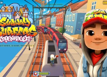 SUBWAY SURFERS GAMEPLAY PC HD 2023 – COPENHAGEN – JAKE SUPER SURFER BOARD