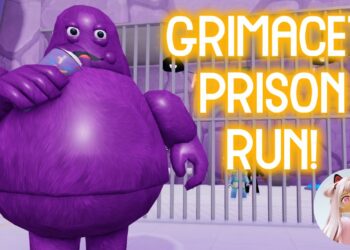 [🥤GRIMACE] BARRY'S PRISON RUN! – Roblox Obby Gameplay Walkthrough No Death[4K]