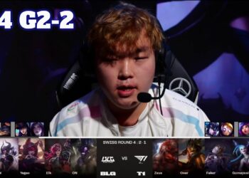 T1 vs BLG – Game 2 | Day 8 LoL Worlds 2023 Swiss Stage | T1 vs Bilibili Gaming G2 full