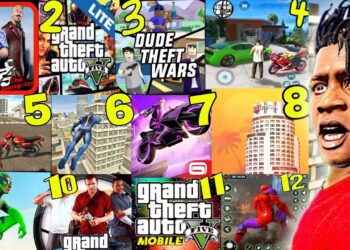 Top 13 Best GTA 5 Mobile Games | Zaib