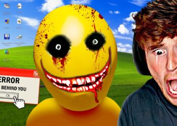 this horror game took over my computer..