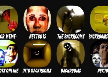 Nextbots (Backrooms + Shoot Them All + Online + Into + Multiplayer) & The Backrooms