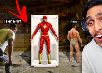 GTA 5 : I Stole FLASH'S SUIT From FLASH 😁 …!!