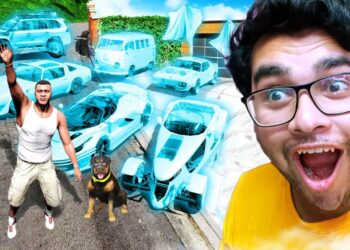 GTA V : Franklin Collecting SECRET GHOST CARS || Professor Of Pc Gaming