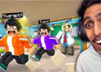 My Epic Escape from School with TOM's in Roblox..!!