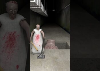 GRANNY and Monster's Pit Trap! #shorts