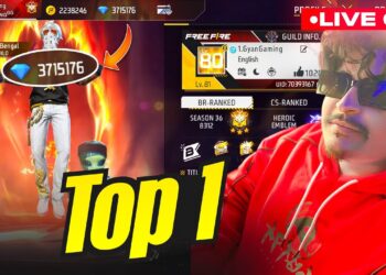 TONDE GAMER X GYAN GAMING X GULLU TOP 1 RANK PUSH