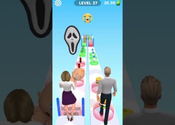 Couple Cute Child Completely happy Run #shorts #video games