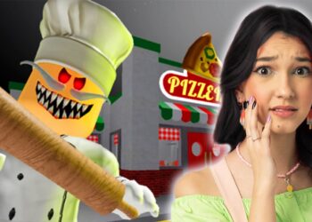 Roblox – ESCAPAMOS DE UMA PIZZARIA ASSUSTADORA (Escape Papa Pizza´s) | Luluca Video games